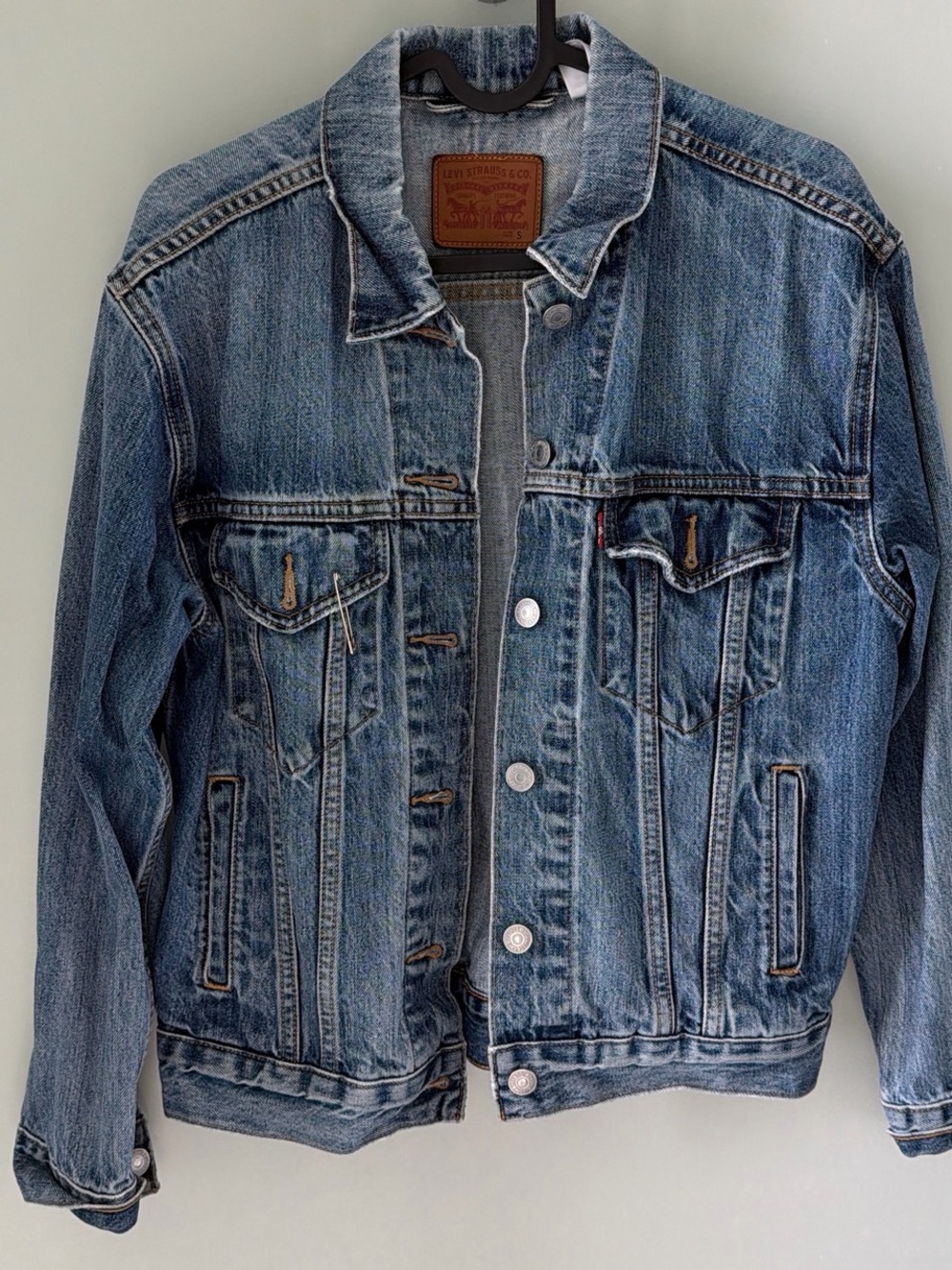 Levi's small Blue Denim  Jacket